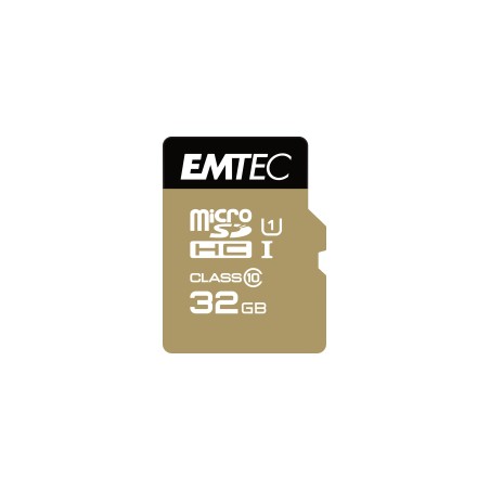 Emtec MicroSD Card 32GB SDHC CL10